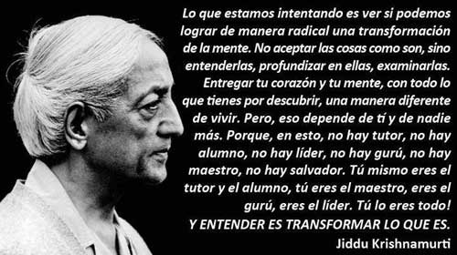 El pensamiento y el miedo (Krishnamurti)