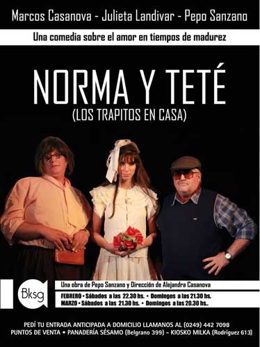 Se reestrena Norma y Tet (los trapitos en casa)