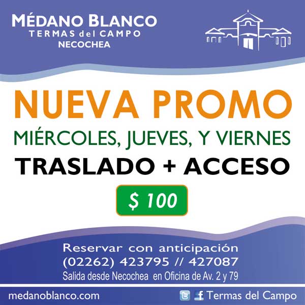 Termas del Campo lanza una Promo imperdible