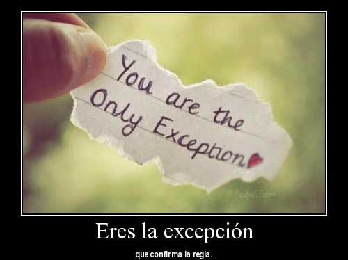 Reglas con excepcin