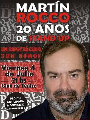 Martn Rocco en 20 aos de stand up