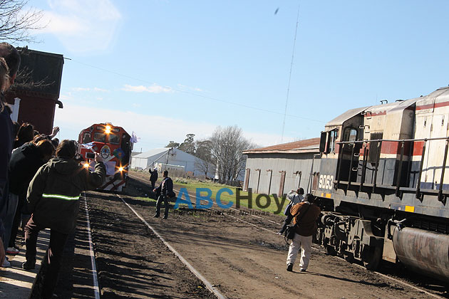 Despus de 40 aos, el tren volvi a Gardey