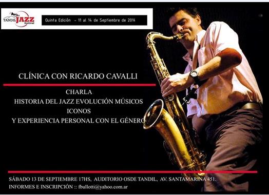 Clnica de Jazz de Ricardo Cavalli en Fundacin Osde