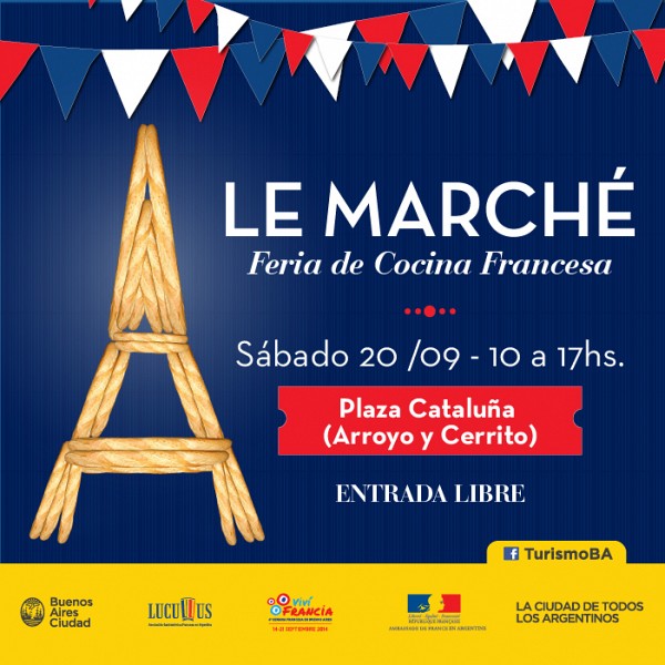 Le March, feria de cocina francesa en Buenos Aires