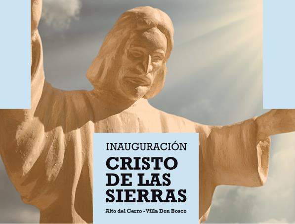 El 12 de octubre se inaugurar el Cristo de las Sierras