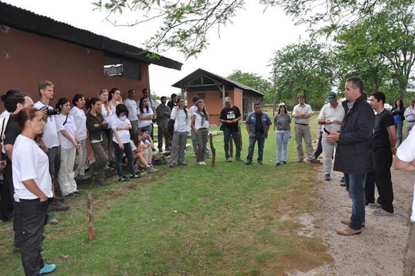 Topo Rodrguez fue anfitrin en importante curso internacional sobre fauna silvestre