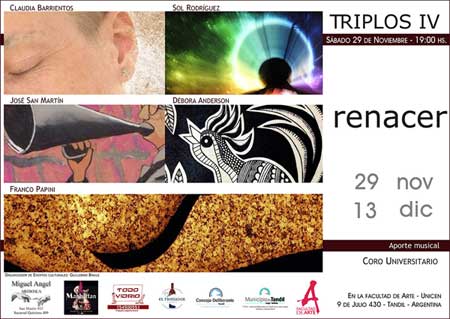 Muestra de Arte Renacer  Triplos IV