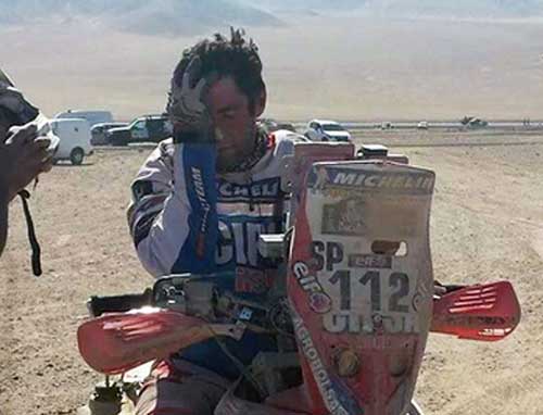 Se termin el sueo del Dakar 2015 para Kevin Echeveste