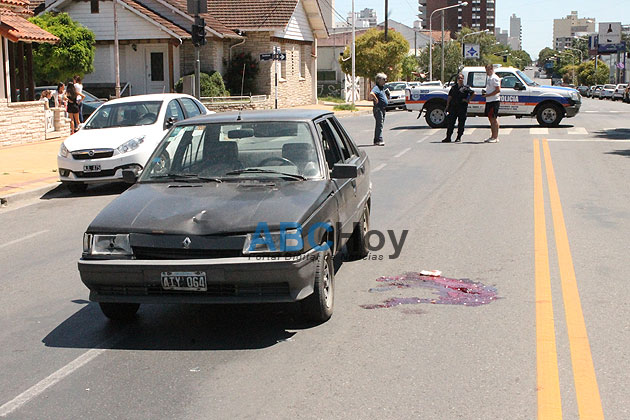 Muri la mujer atropellada en avenida Santamarina