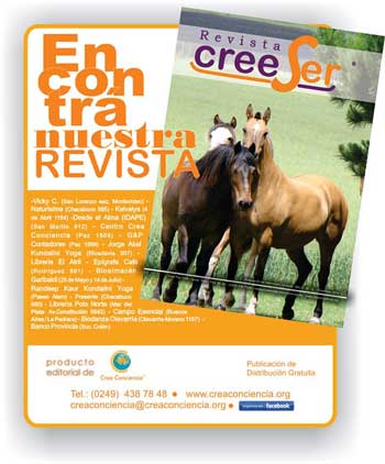 Ya sali Revista CreeSer N 10 No te la pierdas! 