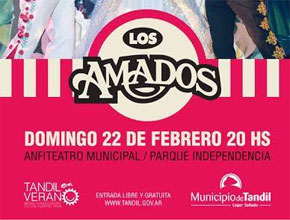 El Municipio presenta a Los Amados con entrada libre y gratuita