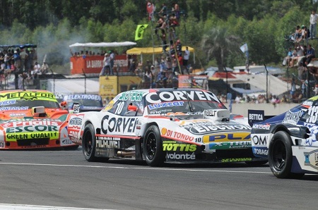 Angelini con la Dodge del UR Racing