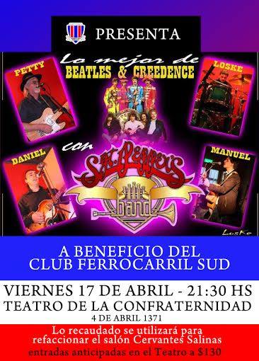 The Sgt. Pepper Band a beneficio del Club Ferro