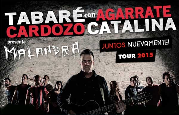 Tabar Cardozo presenta su nuevo disco Malandra junto a Agrrate Catalina