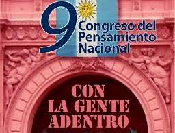 El 6, 7 y 8 de mayo se llevar a cabo el 9 Congreso del Pensamiento Nacional