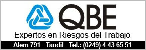 QBE ART - Expertos en Riesgos del Trabajo - Alem 791 - Tandil - Tel.: (0249) 4 43 65 51