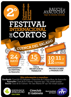 Festival cortos Rauch - Ayacucho Octubre de 2014